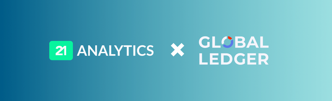Global Ledger and 21 Analytics partnership