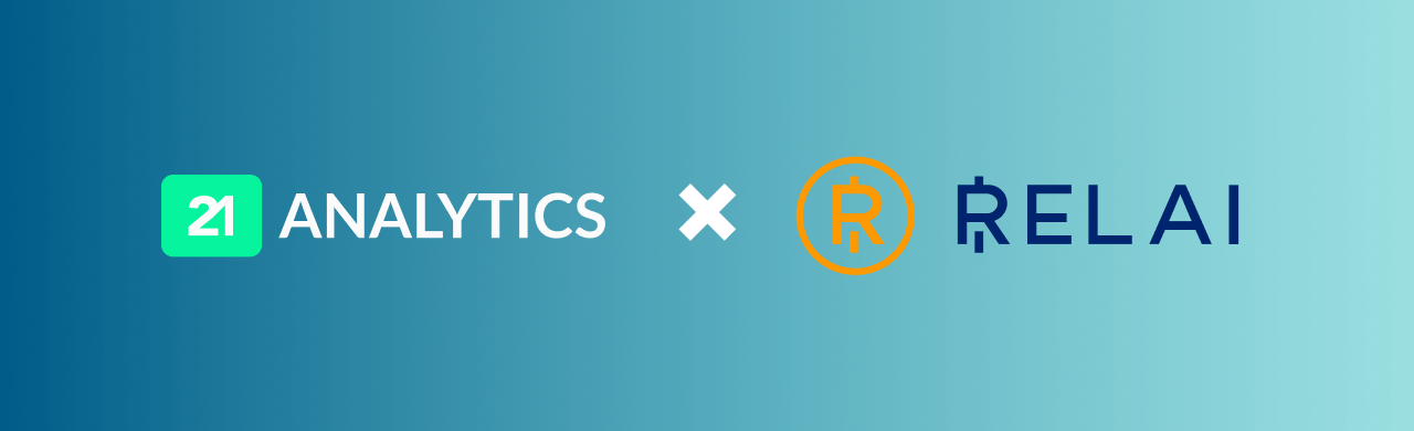 Image with Relai and 21 Analytics logo